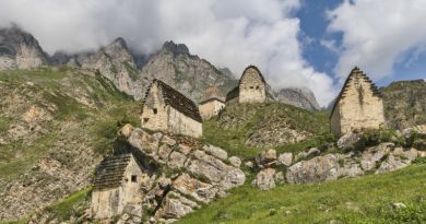 Даргавский некрополь / «Город мёртвых» /Даргавсский склеповый могильник