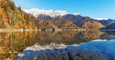 Озеро Рица, Абхазия