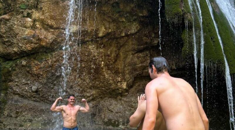 Каменные идолы горы Демерджи и купание в водопаде Джур Джур img-16110