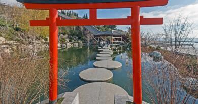 Японский сад "Шесть чувств" в отеле "Мрия"