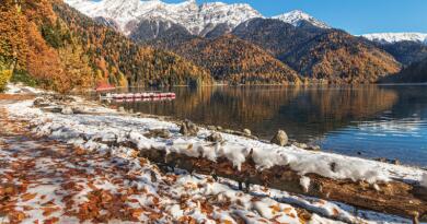 Озеро Рица, Абхазия