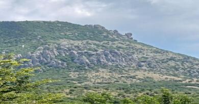 Каменные идолы горы Демерджи и купание в водопаде Джур Джур img-16119