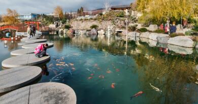 Японский сад "Шесть чувств" в отеле "Мрия"