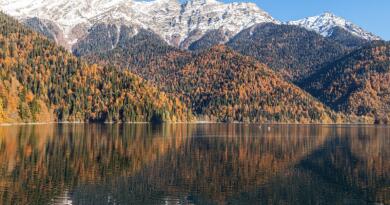 Озеро Рица, Абхазия